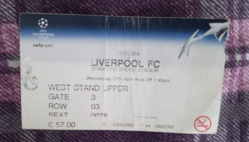 Ticket uefa champions league - champions,