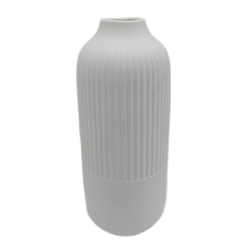 Vase keramik rillen - keramik,