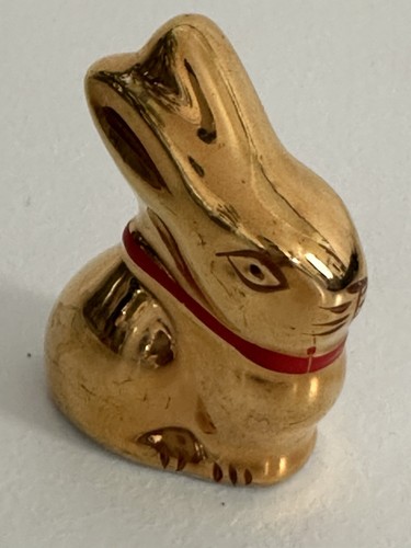 Porzellan lindt goldhase - porzellan,