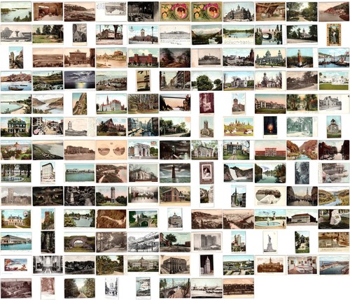 Antique postcard lot - antique,