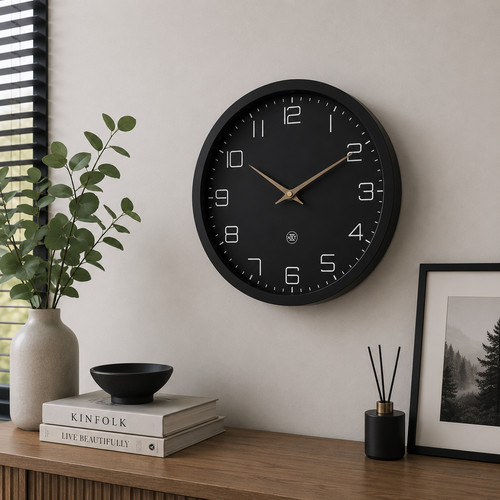 Nxt eco wanduhr schwarz - eco, 30