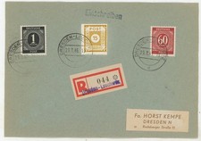 SBZ Orts R Brief Dresden-Loschwitz 1946