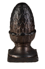 Tonzapfen Zapfen Pinien Terracotta Ton Vintage Garten Deko Figur Objekt Nr. 7