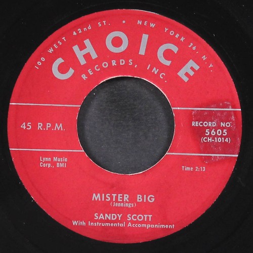 Sandy scott mister - mister, /