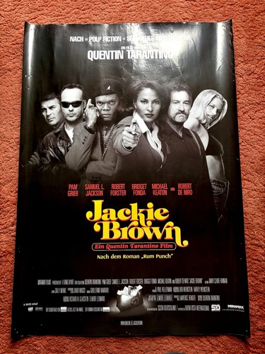 Jackie brown kinoplakat poster - jackie,