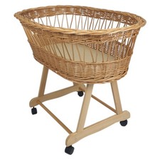 Moseskorb aus Natur Weide mit