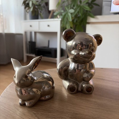 Vintage deko figuren bär - vintage,