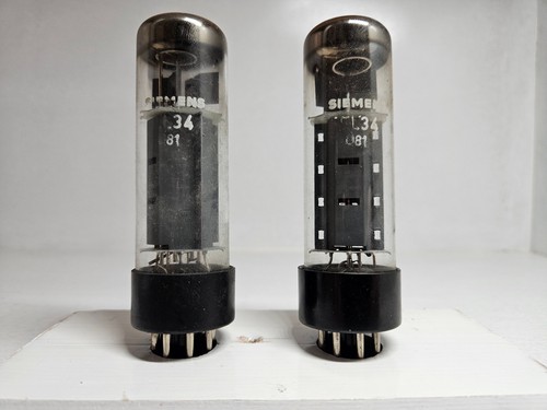 El34 siemens matched pair - siemens,