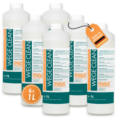 Inox wegeclean - 6x, 1l