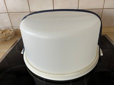 Tupperware Großer Konditor mit Haube und  Tragegriff Salatschüssel Tortenhaube