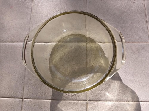 Jenaer saale glas schüssel - glas,