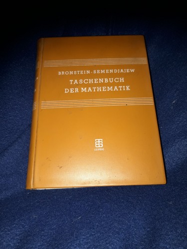 Taschenbuch der mathematik - taschenbuch,