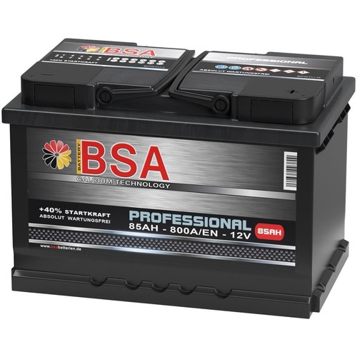 Bsa autobatterie 85ah 12v - bsa,