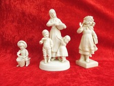3 sehr alte Porzellanfiguren , Oeslau -Goebel , um 1890 !