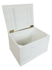 Set neue Weisse Truhen  Koffer