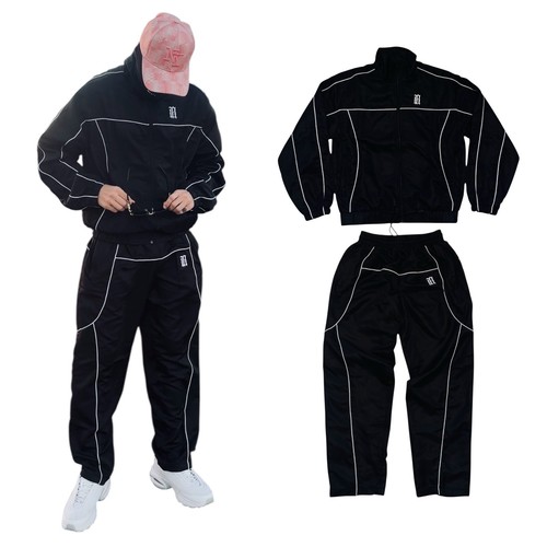 Herren trainingsanzug schwarz - trainingsanzug,