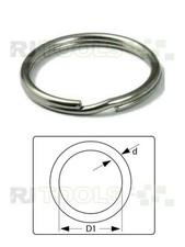 Schlüsselringe Stahl