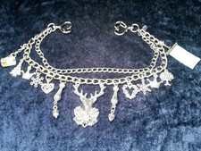 Charivari-Trachtenschmuckkette, Schmuck für Lederhose oder Dirndl, kultig