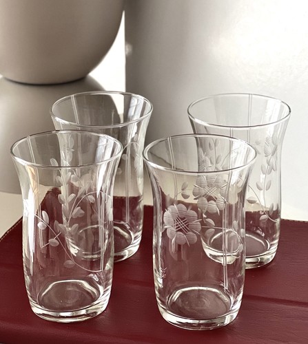 Vintage wassergläser - vintage,