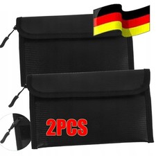 2X Feuerfeste Dokumententasche