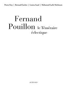 Fernand pouillon le - fernand, pouillon,