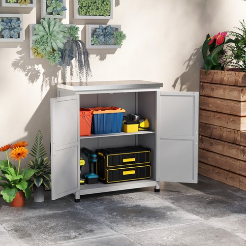 Outsunny gartenschrank holz - outsunny,