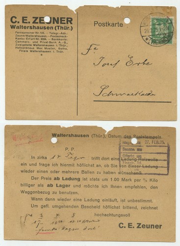 92929 postkarte e zauner - postkarte,