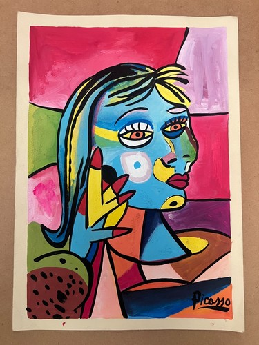 Pablo picasso - picasso, (handgemacht)