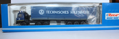 Tatra 815 sattelzug thw roco - tatra,