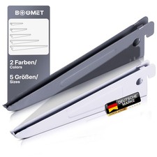 Regalträger 2-reihig Regalsystem für Wandschiene Regalwinkel Regalboden Halter