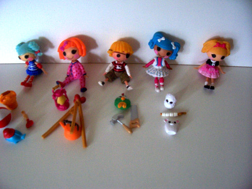 Lalaloopsy mini puppe konvolut - mini,