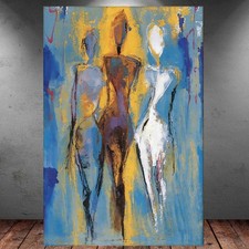 LEINWAND BILD ER XXL ABSTRAKT