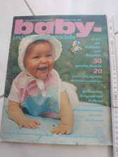 Baby 1983-2 DDR-Zeitschrift Schnittmusterbogen Stricken Häkeln siehe Foto