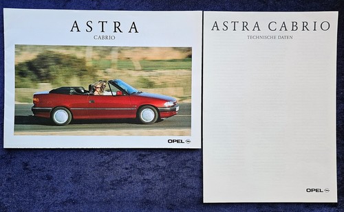 Opel astra cabrio prospekt - astra,