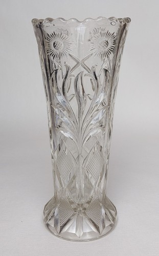 Pressglas vase sonnenblume - gr.,
