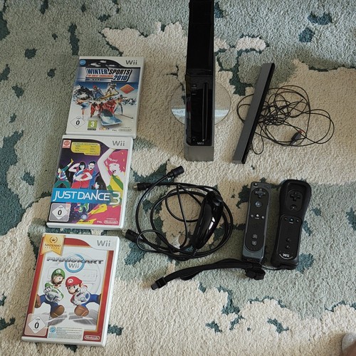 Nintendo wii konsole schwarz - konsole,