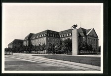 Berlin-Siemensstadt, Hauptverwaltungsgebäude der Siemenswerke, Ansichtskarte 