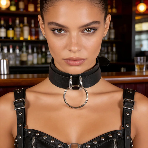 Gothic punk leder - gothic,