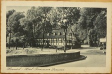 AK Hönnetal Restaurant Sanssouci ca. 1940 Hemer Menden Neheim Hüsten Plettenberg
