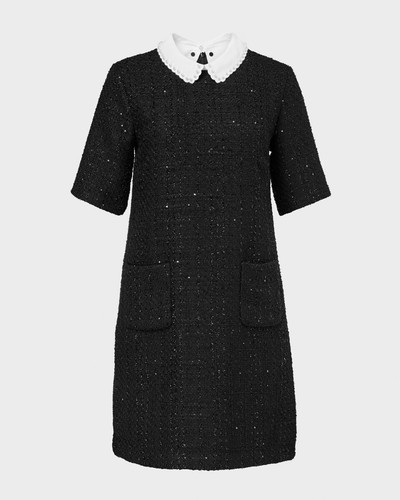 Hallhuber bouclékleid kleid - bouclékleid,