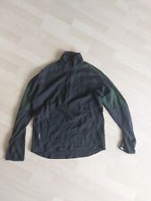 Icebreaker 260 Halfzip 1/2zip Longsleeve Shirt   Gr. M Braun Grün