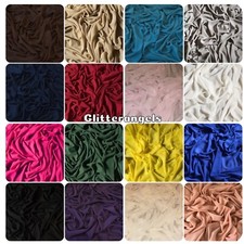 Elegante weiche Chiffon Stoff 58"" breite durchsichtige Kleid Schals