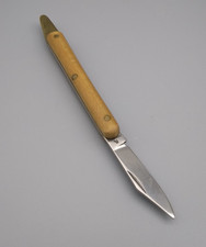 Klappmesser/Taschenmesser Holzgriff Rostfrei  handgefertigt Vintage Germany