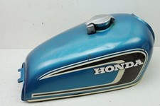 HONDA CB 250 G CB250G Tank Kraftstofftank Benzintank Sprittank Fuel blau 74-77