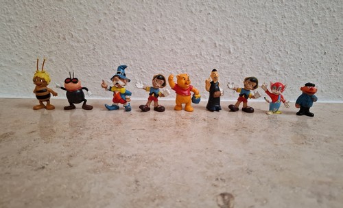 Konvolut gummifiguren - 9x,
