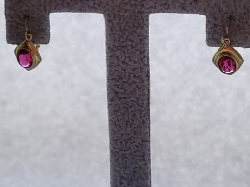 333 gold ohrringe - gold, mit