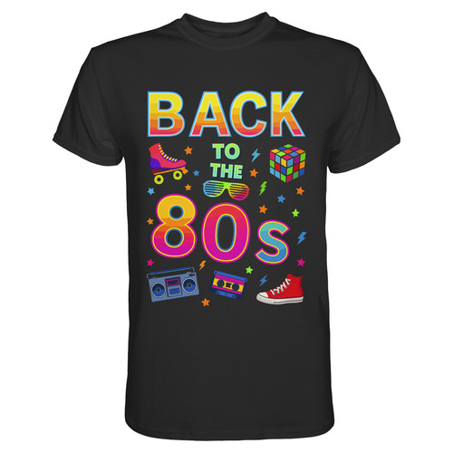 80er jahre shirt back - 80er,