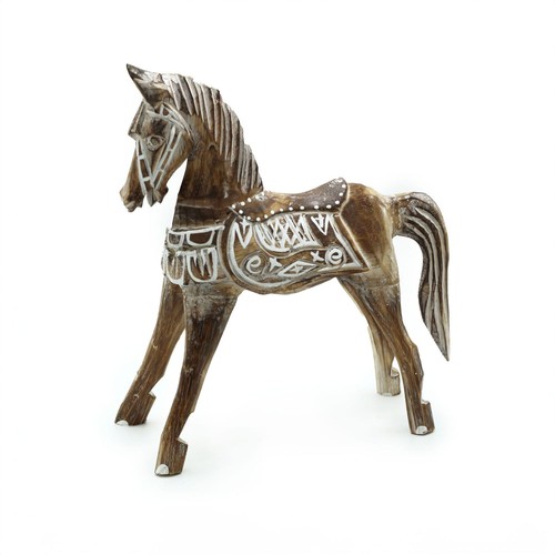Deko figur pferd albesia - deko,