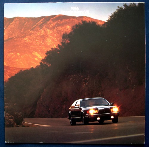 Prospekt brochure 1986 lincoln - prospekt,