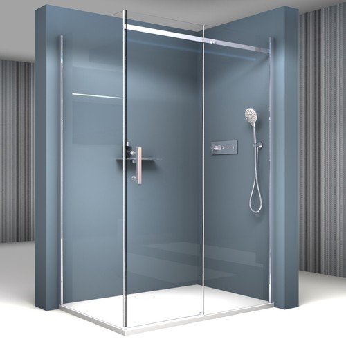 Eckdusche mit schiebetür - eckdusche,